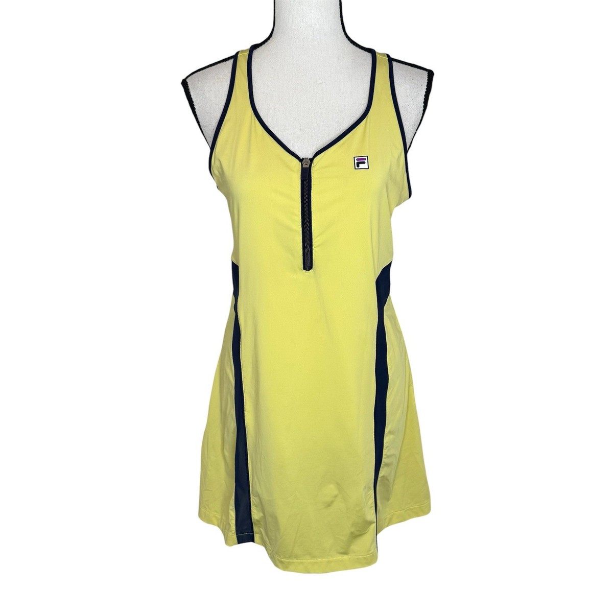 green emerald velvet dress FILA Tennis Woven Sleeveless One-Piece – FILA Malaysia main image 0