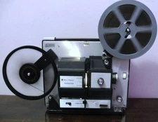 Bell & Howell 471A DUAL 8mm Multi- Motion MOVIE PROJECTOR  ~SERVICED~