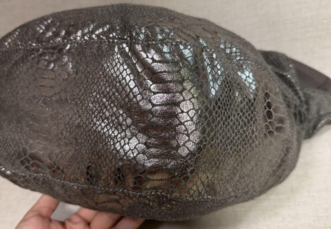 LeSportsac Ressportsack Silver Python Back - image 12