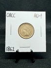 1862 Indian Head Cent (Almost Uncirculated Condition)