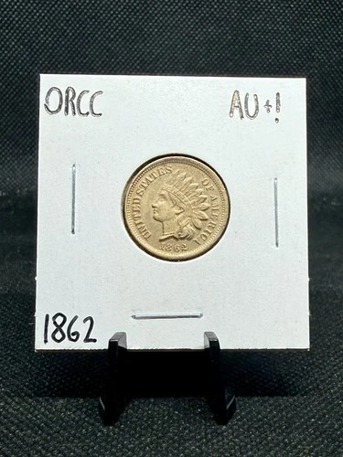 1862 Indian Head Cent (Almost Uncirculated Condition)