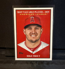 2025 Topps Update Mike Trout #MV-9 MVP Los Angeles Angels