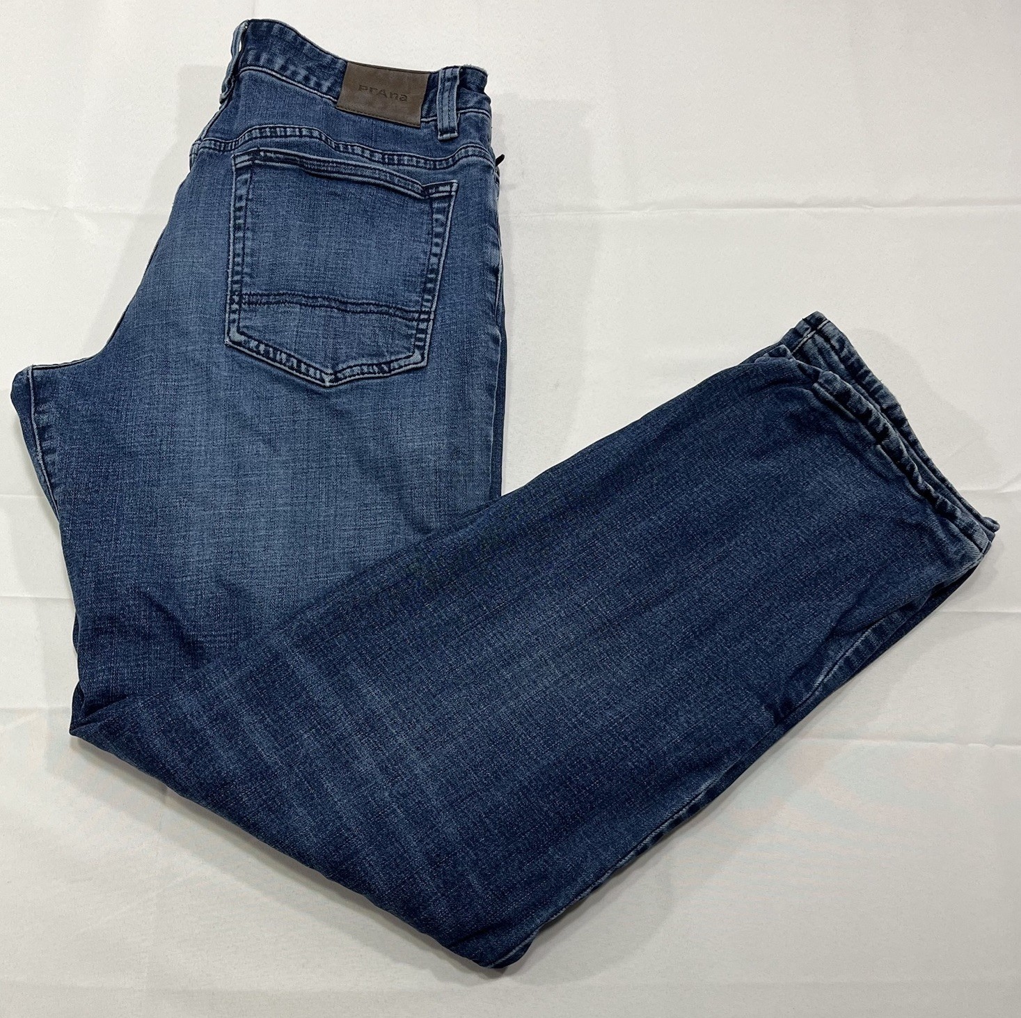 Jean Straight Leg Lined Ozone Wash Mens 32x32