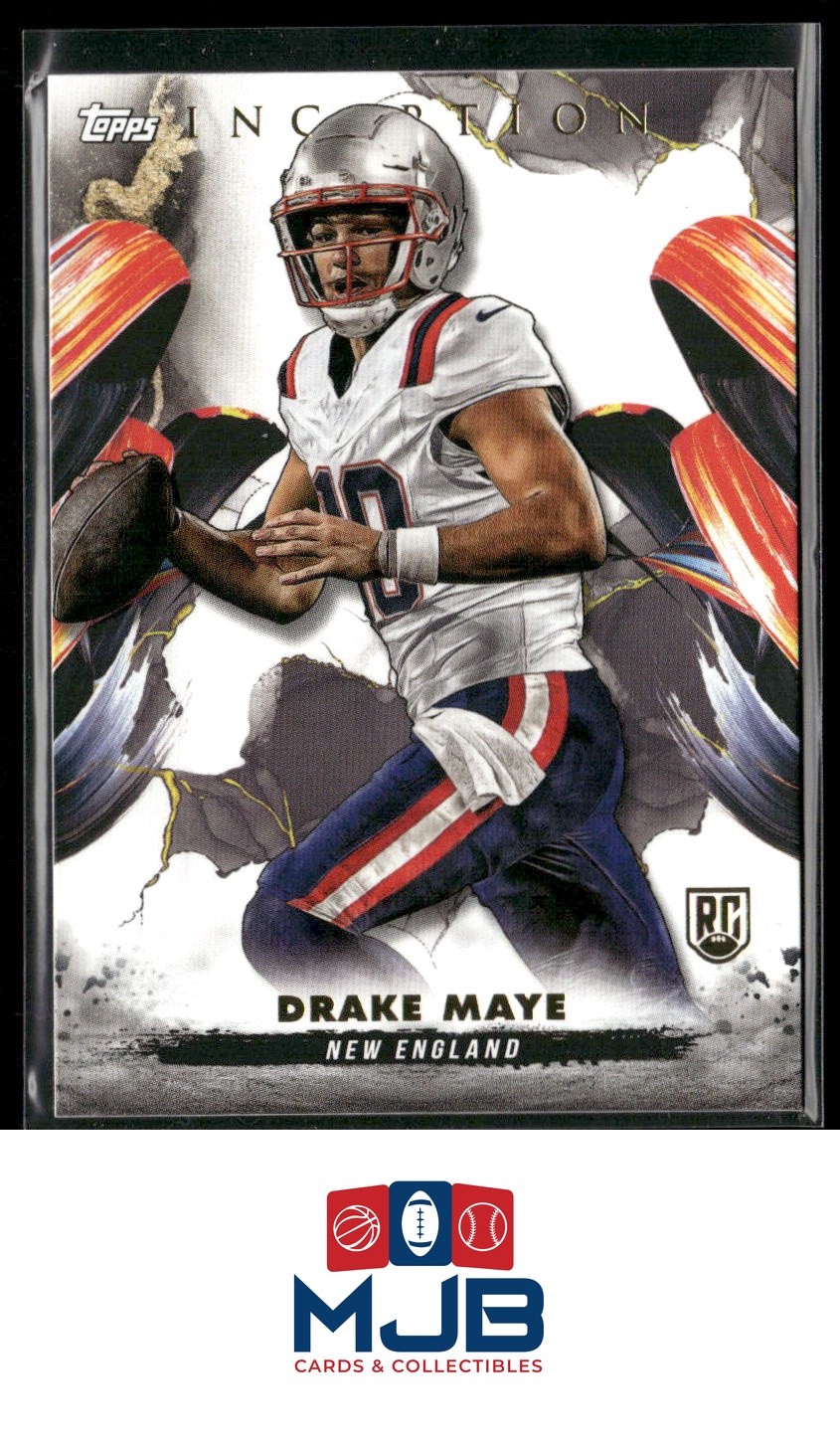 2024 Topps Inception Drake Maye Rookie #158 New England Patriots