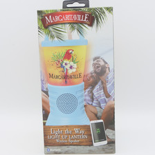 Margaritaville Light The Way Light Up Lantern Wireless Speaker Bluetooth IPX4