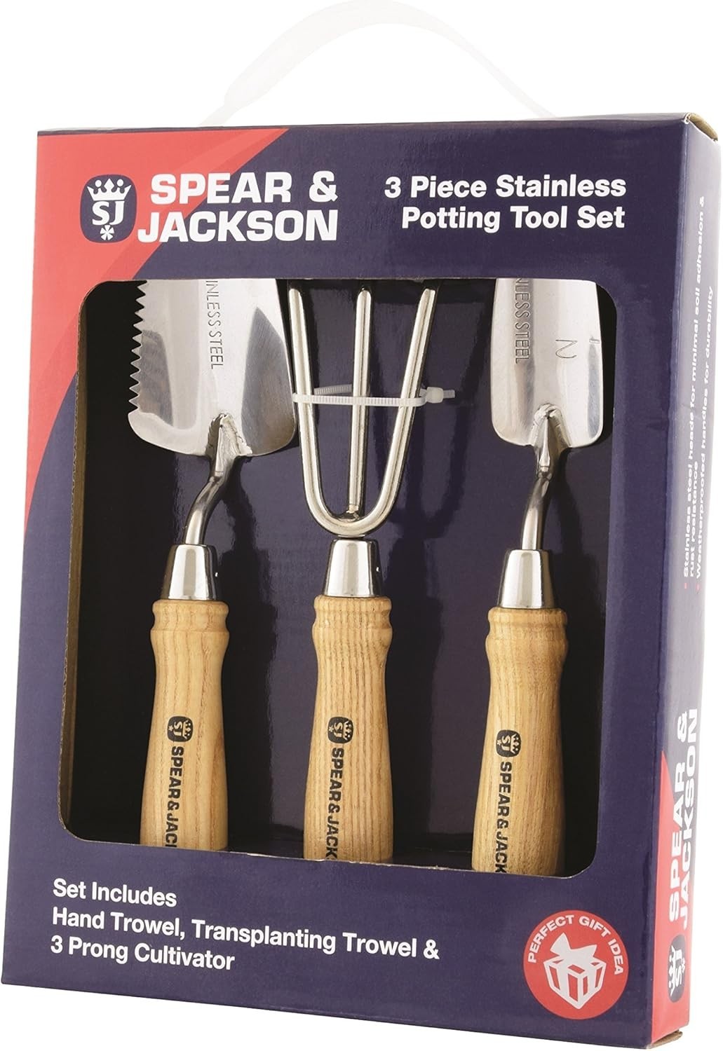 Kit Professionale Invasatura 3pz Spear & Jackson POTTING3PS Inox