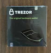 Trezor One Hardware Wallet - Black - Brand New