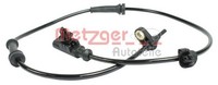 Metzger Sensor, Raddrehzahl 0900887 FüR CitroËN Peugeot Toyota
