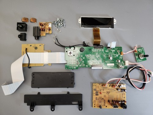 Yamaha RX-A2A PCB boards with display for Front panel items in 1st picture only