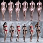 TBL PH 1/6 Female Seamless Flexible Body Small Mid Big Bust 12" Action Figure