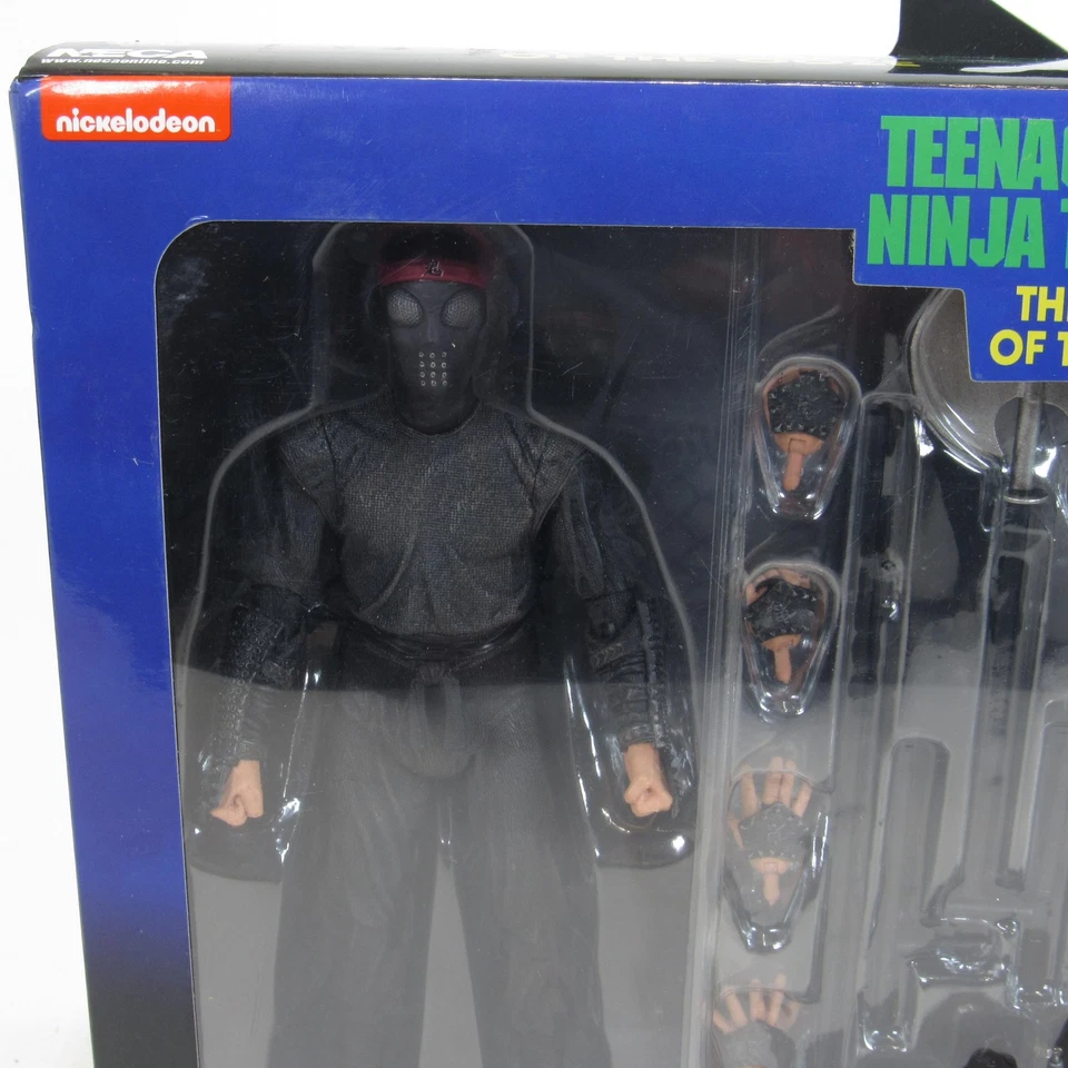Juego de figuras de acción NECA TMNT II Secret of the Ooze Foot Soldier 2023 armas nuevas Foto 2 de 4