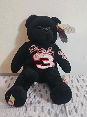 Team Speed Bears NASCAR Dale Earnhardt Plush Teddy Bear Beanbag Collectible #3