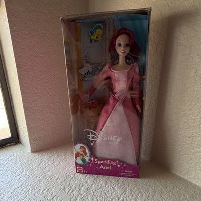 Mattel Disney Princess Ariel Sparkling Princess 11in Doll Original Box