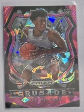 2020 Panini Prizm Draft Picks Collegiate #82 James Wiseman Pink Ice