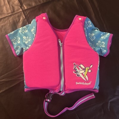 Girls SWIM SCHOOL SWIM TRAINER VEST  Ages 4-6 years