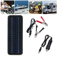Easy to Use 12V Solar Charger with Multiple Mounting Options Available