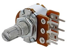 2X R16148-1B-2-A22K Potentiometer: axial 1-Drehung 22kΩ 63mW ±20% THT 6mm Metall