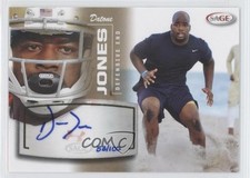 2013 SAGE Auto Gold 53/100 Datone Jones #24 Auto 2b2