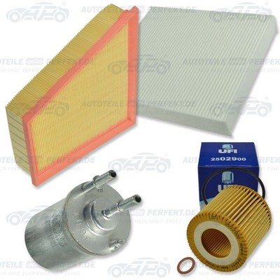 Inspektionskit Filter Satz Paket S (P) SKODA FABIA II ROOMSTER + 1,2 ab 2010