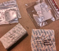 Lot Of NOS Elgin 700 Parts-Clutch Lever Springs, Balance Staffs, Minute Wheel