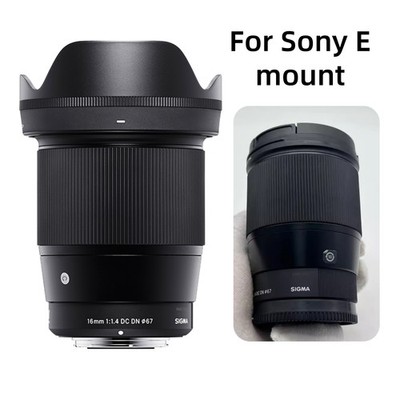 Sigma 16mm F/1.4 DC DN Contemporary Lens for Sony E Mount - Excellent