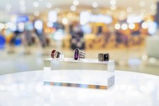 - Solid Clear Acrylic Display Block - 2" L x 5" W x 2" H - Acrylic Riser Stand
