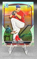 2023 Bowman Blake Loubier #BCP-122 Chrome Refractor 1st Bowman Red Sox