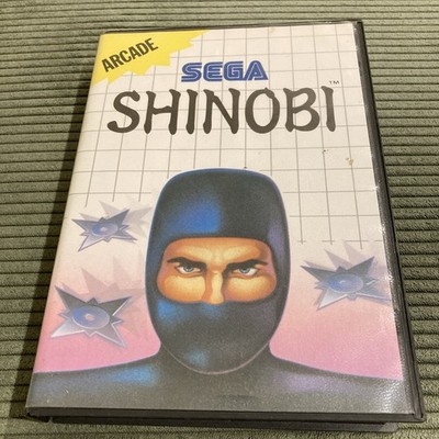 Shinobi - Sega Master System Game - CiB - Good Condition