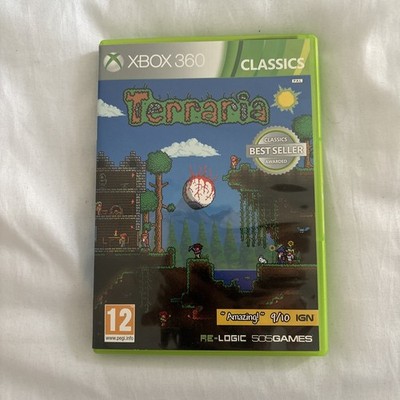     Terraria Xbox 360 Spiel Disc komplett Original UK Verkäufer