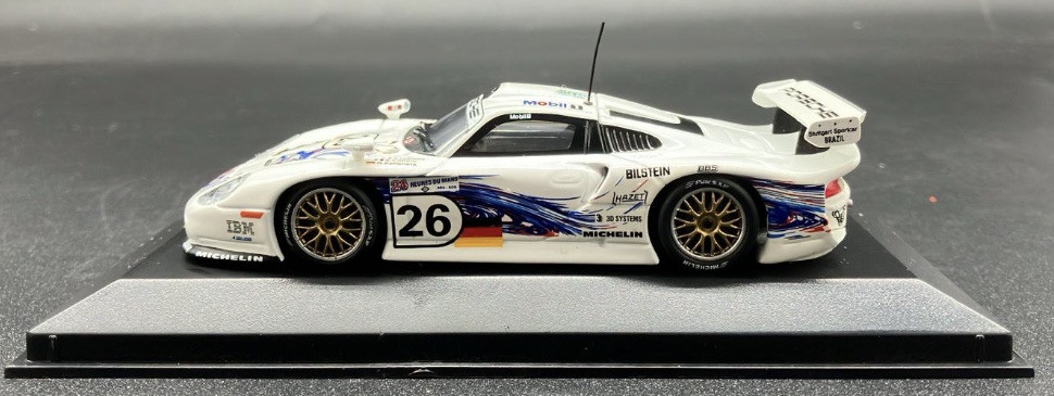 1/43 MINICHAMPS MINICHAMPS 24HEURES DU MANS Porsche 911 GT1 24h Le Mans 1997 #26 Dalmas / Collard / Kelleners Le Mans Durabilité 24 heures Porsche 430976826 PMA 4012138085527