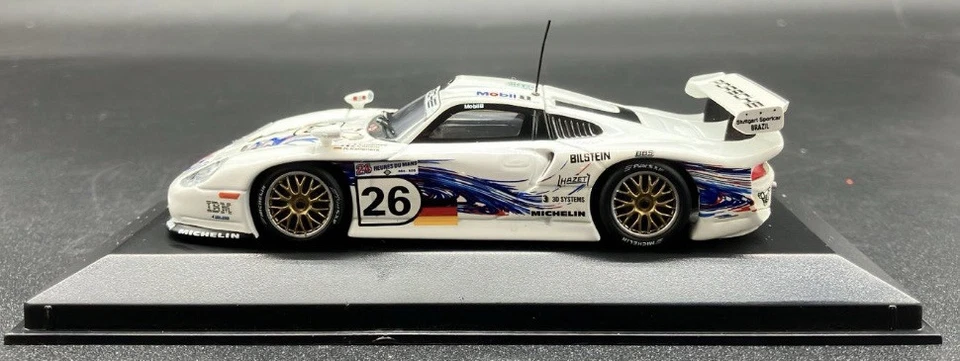 Minichamps 1/43 Porsche 911 GT 1 24hs Le Mans 1997 #26 Dalmas Collard 430976826 Foto 2 de 4