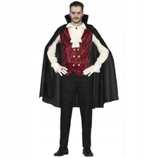 Herren Vampir Kostüm Graf Dracula Größe S Grusel Fasching Karneval