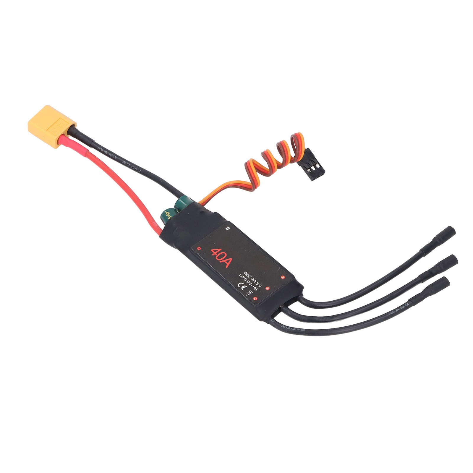 Brushless Motor Electric Speed Controller 40A Brushless Motor Speed Controller