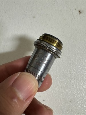 American Optical Cat 1079 100x NA 1.25 Oil Microscope Objective Lens