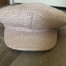 Vince Camaro Newsboy Cap O/S Pink Tweed