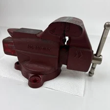Vintage Craftsman No 391-5180 Swivel Base Bench Vise, 3-1/2" Jaws Japan Anvil