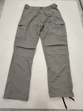 Rothco Tactical BDU Pants Men's Large/Regular 31-35  /32  Gray Cargo Military