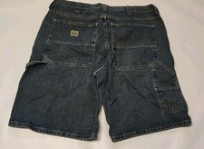 Lee Mens 2195229 Sz 36 Medium Denim Carpenter Jean Shorts Relaxed Fit