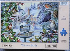 Winter Birds       HOP-  BIG 500 PIECE JIGSAW