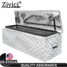 36"X12"X12" Aluminium Toolbox Top Open Rectangular UTE TRUCK TRAILER Tool Box
