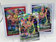 WNBA Panini Prizm Nika Mühl Seattle Storm Serial Numbered 3-Card Lot 2025