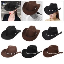 Western Cowboy Hat Big Brim