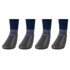 4Pcs/Set Dog Boots Waterproof Rain Winter Pet Snow Shoes Puppy Sock Shoes with A