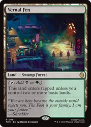 Vernal Fen #81 Commander: Teenage Mutant Ninja Turtles
