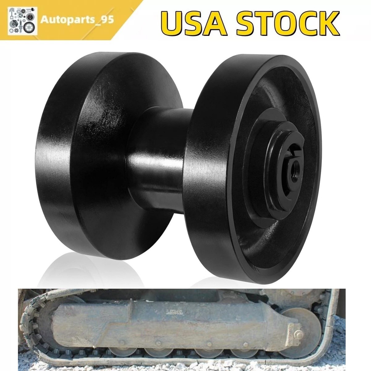 TL130 Track Roller Bottom Roller for Takeuchi TL130 ,Gehl CTL65 ,Mustang MTL16