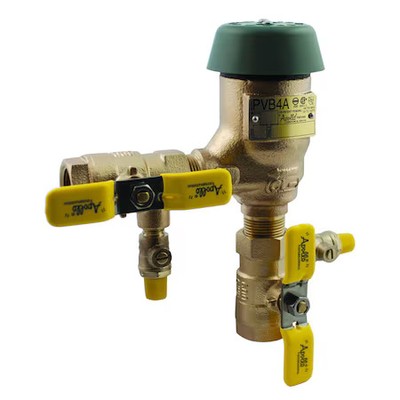 Apollo Valves 4A504a2f Pressure Vacuum Breaker, 3/4 In
