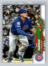 2020 Topps Holiday Nico Hoerner ROOKIE CARD #HW111 - Chicago Cubs. rookie card picture