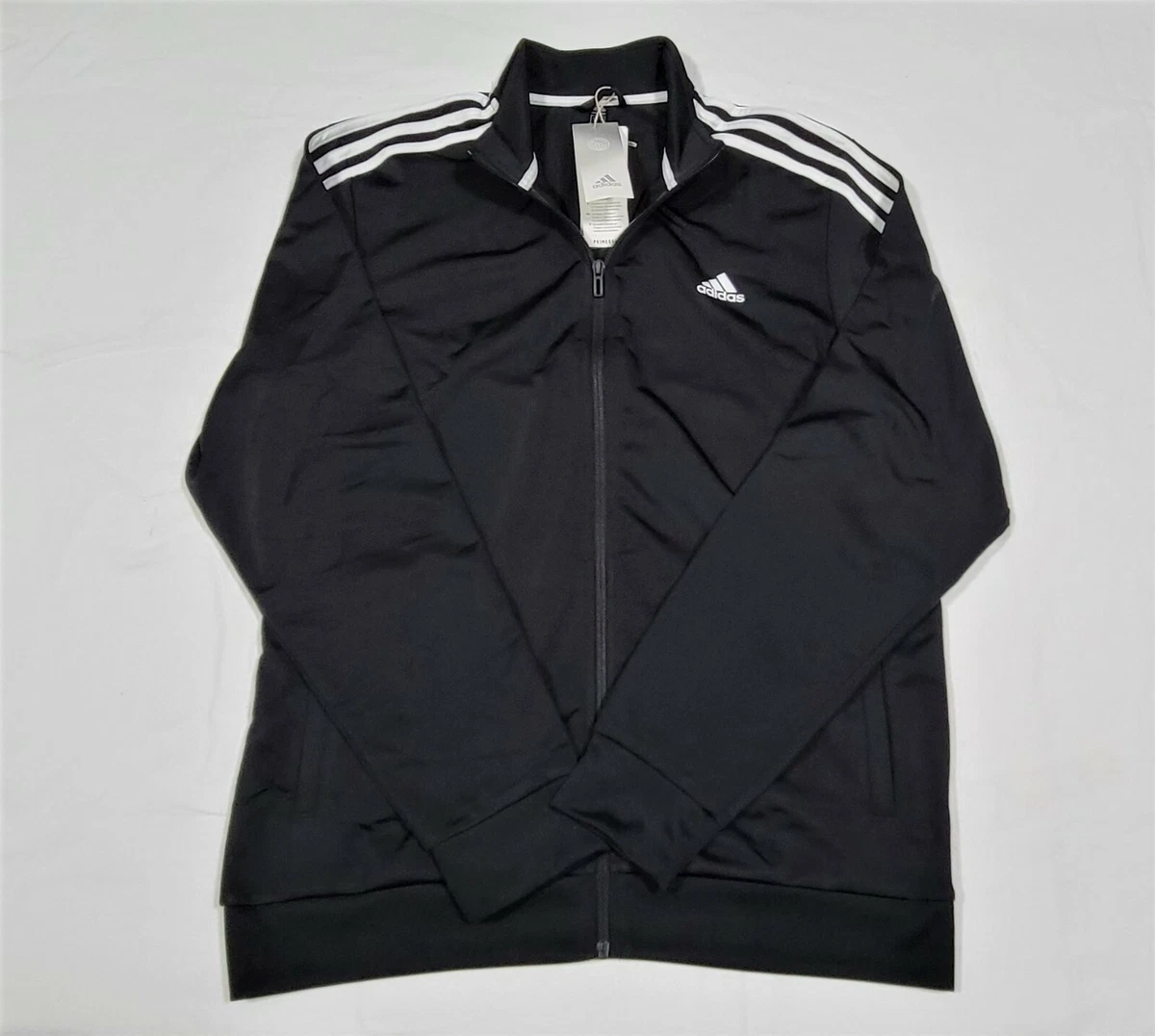 taart handelaar Isoleren Adidas Mens E 3S TT Tric Multi Sports Crew Black-White TRack Jacket H46099  | eBay