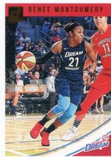 2019 Panini Donruss WNBA Base Card #41 Renee Montgomery - Atlanta Dream