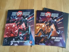 The Spy Game 5e Rules RPG Hardback  GM Screen NEW/MINT 